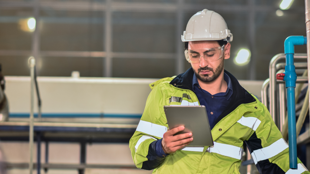 Check on Ipad - Qooling QHSE Management Platform